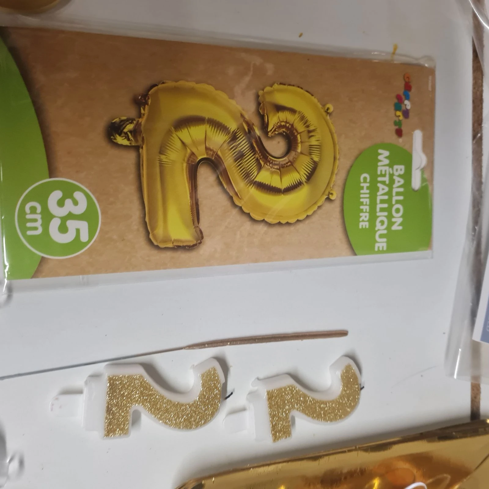 Lot decorações de aniversário de 22 anos – photo 2